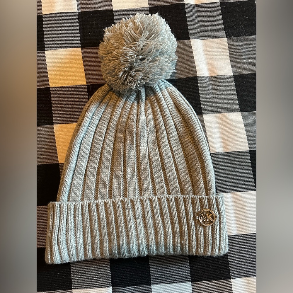Gray Michael Kors beanie